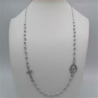 collana rosario argento usato
