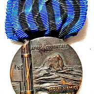 medaglia coloniale usato