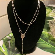 collana rosario argento usato