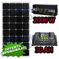 batterie solari usato