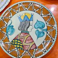 ceramica faenza piatto usato