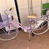 bici rosa vintage usato