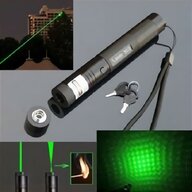 puntatore laser verde usato