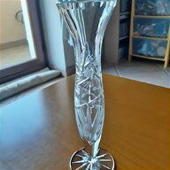 vaso vintage cristallo usato