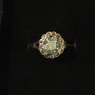 anello con smeraldo usato