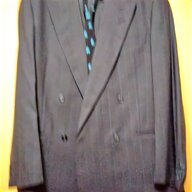 giacca blu doppiopetto usato