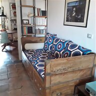 divano vintage legno usato