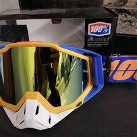 occhiali motocross 100 usato