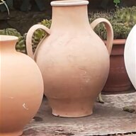 vaso tondo terracotta usato