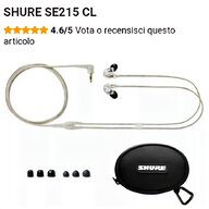 ear monitor shure usato