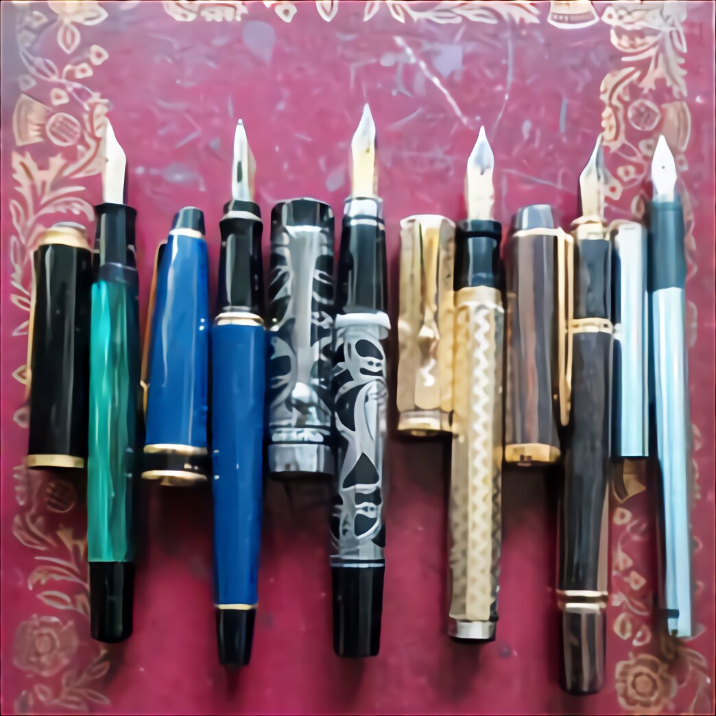 Corvina Vintage blu colore Set 4 penne