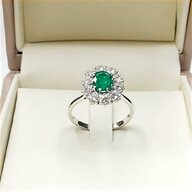 anello smeraldo in vendita usato