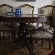 tavolo rotondo sedie usato
