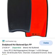 tavola bodyboard usato