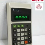 sanyo calcolatrice usato