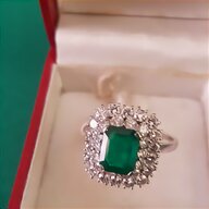 anello smeraldo in vendita usato