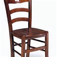 sedia paglia legno usato
