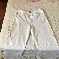 pantaloni lino bianco usato