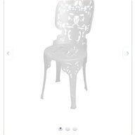 sedie in ferro battuto bianche usato