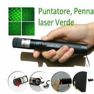 puntatore laser verde usato