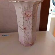 vaso cristallo decorato usato