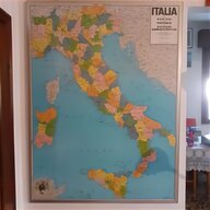 carta geografica italia usato