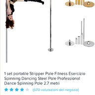 pole dance palo usato