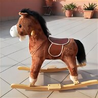 cavallo a dondolo legno usato