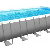 piscina intex ultra frame pompa sabbia usato