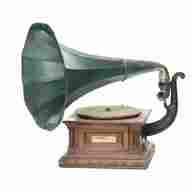 grammofono a tromba usato