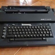 macchina scrivere olivetti elettrica usato