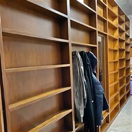 libreria legno massello bassa usato