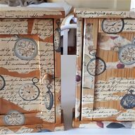 scatole decorate decoupage usato
