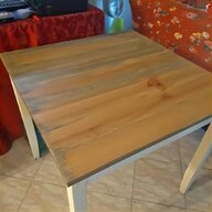 tavolo legno quadrato usato