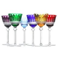 bicchieri cristallo colorati usato