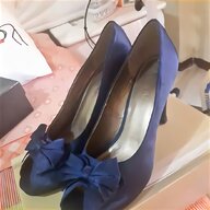 scarpe blu raso usato