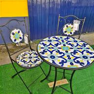 set tavolo sedie giardino usato