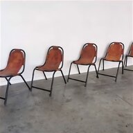 sedia pelle anni 60 usato