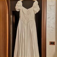 vestito bianco elegante usato
