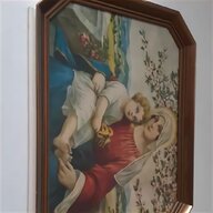 quadri madonna bambino legno usato
