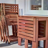 tavoli e sedie da esterno usato