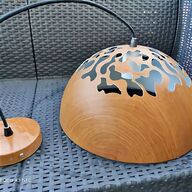 lampadario ferro legno usato