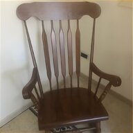 dondolo legno sedia usato