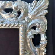 specchio cornice argento usato