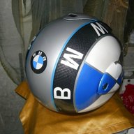 casco moto vintage bmw usato