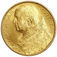 100 lire oro vaticano usato