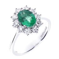 anello smeraldo calderoni usato