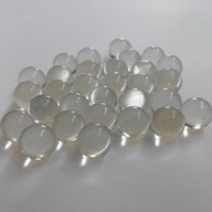 sfere vetro trasparente usato