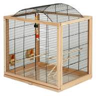 gabbia legno uccelli usato