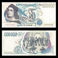 banconote italiane lira usato